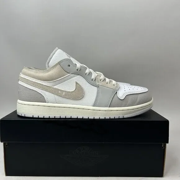 Nike Shoes Air Jordan 1 Low SE Craft Inside Out “Tech Grey” 2024 - Picture 4 of 8